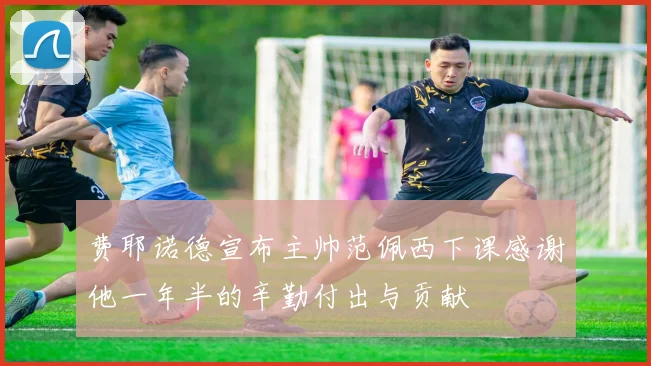 费耶诺德宣布主帅范佩西下课感谢他一年半的辛勤付出与贡献