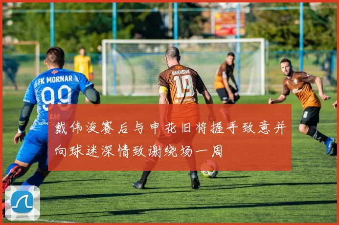 戴伟浚赛后与申花旧将握手致意并向球迷深情致谢绕场一周